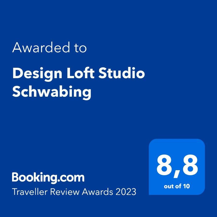 Design Loft Studio Schwabing Apartment Munich Exterior photo